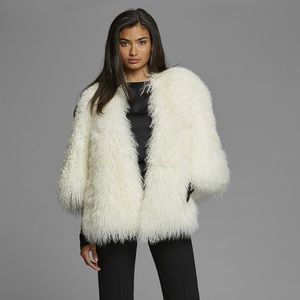 Polo Ralph Lauren Textured Shearling Jacket